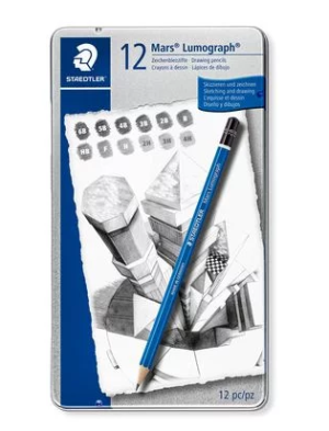 Confezione Matite Lumograph Staedtler 100 G12