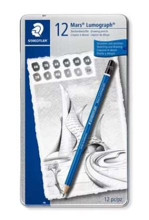 Confezione Matite Lumograph Staedtler 100 G12 S