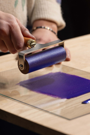 LINO Pebeo - rulli da inchiostro da linoleografia ad acqua