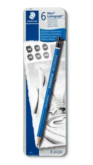 Confezione Matite Lumograph Staedtler 100 G6