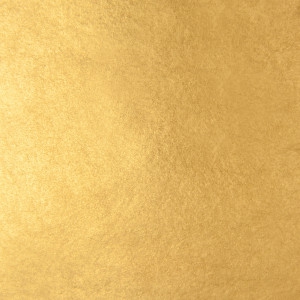 FOGLIA ORO ZECCHINO GIALLO KT 22 cm 8X8 25 DECALCO 25 FF