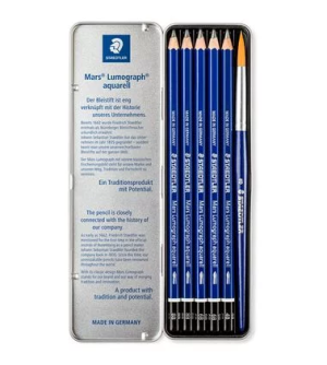 Confezione Matite Lumograph Aquarell Staedtler 100A G6