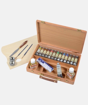 Cassetta in Legno Olio Artisti M0199074