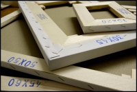 35x40cm Tela Standard Cotone/p grana media 330gr telaio 35/18