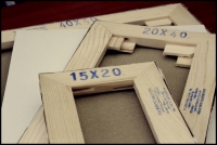 50X100cm Tela Standard Cotone/p grana media 330gr