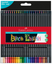 Matite Colorate Black Edition Faber-Castell